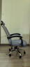 奥伦福特 电脑椅 办公椅子 靠背椅 可躺电竞椅家用人体工学网布椅转椅 灰色可躺+搁脚 实拍图