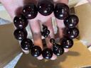 紫辰檀《千年树龄老料》满金星印度小叶紫檀手串文玩佛珠子男女款满天星 满金星紫檀手串20mm12颗弟子珠款 实拍图