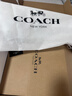 蔻驰（COACH）【品牌直供】女士CITY33经典标志单肩托特包奶茶拼白色CV976 实拍图