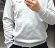 鸿星尔克卫衣男秋冬加绒长袖休闲套头衫打底运动跑步服简约纯色男士上衣 实拍图