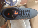 乔丹运动鞋秋季男鞋密网革面跑步鞋子舒适减震轻便休闲跑鞋男 学院蓝闪亮橘(革面防水) 【评价有礼】 42 实拍图