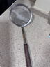 美厨（MAXCOOK）304不锈钢网漏漏勺60目 过滤网勺细网油漏面粉筛15cm MCCU4007 实拍图