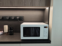 美的（Midea）变频小清新微波炉 液晶屏幕 磨砂面板 小型20L家用 匠心工艺（PM2002） 实拍图