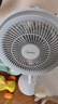 美的（Midea）【暴风循环】空气循环扇大风量摇头电风扇家用台式落地扇轻音卧室节能小风扇柔风轻羽扇 FGA24TQ 实拍图