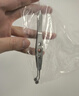 凌云鹤睑板腺堵塞疏通器按摩夹腺疏通不锈钢眼科囊堵塞肿挤压清洁按摩 方头按摩镊【3*6mm】 【优质材料 结实耐用】 实拍图