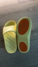 科柔（KENROLL）男女防滑拖鞋居家浴室厚底宽楦四季凉拖 芥末黄 37-38(240mm) 实拍图
