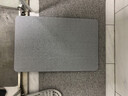 foojo 硬硅藻泥吸水地垫 浴室脚垫 卫生间吸水垫门口防滑垫60x39cm灰 实拍图