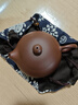 京东京造 宜兴紫砂壶手工【原矿紫泥】煮茶泡茶壶茶具 西施壶210ml礼盒装 实拍图