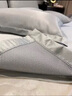 全品屋凉席冰丝席子夏天可机洗单双人宿舍冰竹藤草席可折叠婴儿a类软席 A类抗菌冰丝席-灰 单凉席 适用0.9米床 90cm*200cm 实拍图