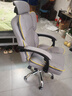 奥伦福特 电脑椅办公椅子电竞椅家用人体工学椅老板椅主播靠背椅皮革转椅 创意工学椅-灰+含乳胶垫【二代】 实拍图