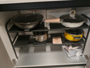 PINYU厨房下水槽多功能置物架橱柜柜内可伸缩分层架子柜子多层锅具收纳 实拍图