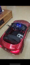 福儿宝（FUERBAO）奔驰授权儿童电动车四轮汽车带遥控玩具车可坐人小孩宝宝童车送礼 烤漆四驱红+液压门+皮座 实拍图