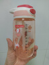 乐扣乐扣（LOCK&LOCK）儿童吸管杯学生水杯tritan材质手拎户外上学便携运动杯400ml红色 实拍图