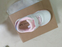 泰兰尼斯秋季学步鞋男宝宝鞋子女童婴儿鞋透气软底机能鞋白/粉（超纤）26 实拍图