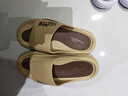 回力运动拖鞋男浴室内户外减震防滑厚底凉拖鞋HL39651卡其色40-41码 实拍图