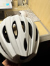喜德盛（xds）公路山地自行车水壶架挡泥板锁打气筒车前包坐垫套头盔尾灯配件 白色头盔 L码 推荐头围59-61CM 实拍图