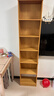 蔓斯菲尔（MSFE）简易书架置物架小书架落地一体靠墙窄缝收纳置物架夹缝书架 40X24X180CM+6层枫木色 实拍图
