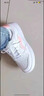 李宁板鞋女鞋2025年秋冬季新款学生空军一号小白休闲增高防滑运动鞋子 云雾白/浅粉色 38 实拍图