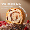 良品铺子全麦黑麦坚果车轮面包早餐大列巴面包吐司欧包代餐500g（原味） 实拍图
