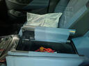欧圣顿适用于25款宝马新5系i5扶手箱增高垫保护套罩525 530li内饰收纳袋 24-25款5系i5/Veganza扶手箱垫深咖色 实拍图