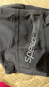 速比涛（Speedo）泳裤男专业游泳训练抗氯速干动感大标贴合平角泳裤 黑/灰色 36 实拍图