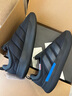 adidas ADIPUFF面包鞋保暖一脚蹬柔软休闲棉鞋男女阿迪达斯轻运动 黑色（推荐选大半码）   44.5 实拍图