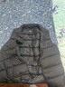 京东京造【零压系列】轻薄羽绒服男外套冬季 防钻绒马甲背心男 曜石黑XXXL 实拍图