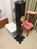 李宁儿童拳击沙袋散打立式家用小孩室内跆拳道训练器材沙包不倒翁黑 实拍图