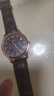 【渠道专享】2024新款男士时尚腕表商务潮流皮带手表男高颜值腕表 指挥官款【咖啡色表带】 实拍图