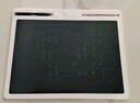 纽曼16英寸儿童液晶画板手写板电子小黑板办公写字板宝宝绘画涂鸦草稿纸板留言备忘男女孩生日礼物白色 实拍图