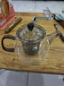 泥也泡茶壶玻璃茶壶高硼硅玻璃壶茶水分离办公加热过滤茶水壶沏冲茶杯 实拍图