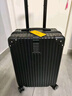SOO行李箱男万向轮拉杆箱耐磨抗摔26英寸A330旅行箱密码箱女商务黑色 实拍图