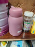 【京东物流送货上门】萌萌兔卡通水杯女牛奶玻璃杯创意便携杯子 粉色萌萌兔 330ml 1只 实拍图