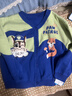 汪汪队立大功（PAW PATROL）儿童毛衣宝宝纯棉开衫毛衣男童针织衫女童外套2025秋季新款上衣 蓝绿 254PS0246 130 实拍图