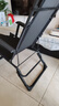唯霖折叠床躺椅单人办公室午休床折叠椅便携陪护床居家午休椅午睡床 双方管加固【可坐可躺】黑色 多功能折叠躺椅 实拍图