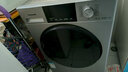 松下（Panasonic）白月光 除菌除螨洗烘一体全自动10kg滚筒洗衣机洗干一体变频电机泡沫净空气洗  线屑过滤 经典款洗烘一体银色ND1MT 实拍图