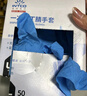 英科医疗（INTCO）一次性手套丁腈手套100只大码加厚耐用食品级餐饮丁晴橡胶手套 实拍图