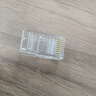 山泽 超五类网线水晶头 cat5e电脑千兆网络连接器 RJ45工程级8P8C超5类镀金水晶头 100个/盒 WL-5100 实拍图
