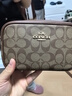 蔻驰（COACH）【品牌直供】女士JAMIE小号单肩斜挎相机包卡其棕色CQ874 实拍图