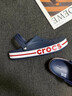 卡骆驰（CROCS）洞洞鞋贝雅卡骆班轻便耐磨一脚蹬休闲鞋|205089 深蓝/辣椒红-4CC 45 (290mm) 实拍图