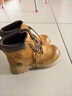 骆驼（CAMEL）【山越】工装靴女新款厚底马丁靴 L25W076018 土黄(反绒皮) 37 实拍图