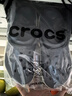 卡骆驰（CROCS）洞洞鞋贝雅卡骆班轻便耐磨一脚蹬休闲鞋|205089 石板灰/青柠绿-0GX 39 (240mm) 实拍图