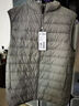 雪中飞秋冬新款男式轻薄羽绒服马甲基础男士短款羽绒秋马甲 火山灰|8193 M 170/92A 实拍图