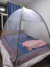 艾薇 蚊帐家用 婴儿防摔 蒙古包蚊帐 双开门 1.5米 苹果【免安装】 实拍图