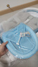 十月结晶婴儿洗澡盆新生儿大号可折叠智能感温格洛里蓝浴盆浴网浴垫3件套 实拍图