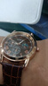 正品男士手表高档休闲石英表简约气质男表皮带高颜值罗马时尚腕表 指挥官款 实拍图
