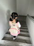 SHUKIKU儿童书包1-3年级小学生超轻防泼水透气背包户外旅游桃子果汁M+码 实拍图
