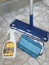 博纳BONA升级款纤维拖把平板拖 墩布木地板大理石地砖干湿两用懒人拖 经典+实木地板清洁剂650ml橙花香 实拍图