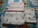 九洲鹿小竺棉抗菌三件套 学生宿舍单人1.2米床上被罩床单被套150*200cm 实拍图