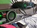 漫步者花再Halo SoundBar桌面音响音箱家用台式电脑游戏音响长条有线音箱蓝牙5.4RGB灯效破界黑高保真 实拍图